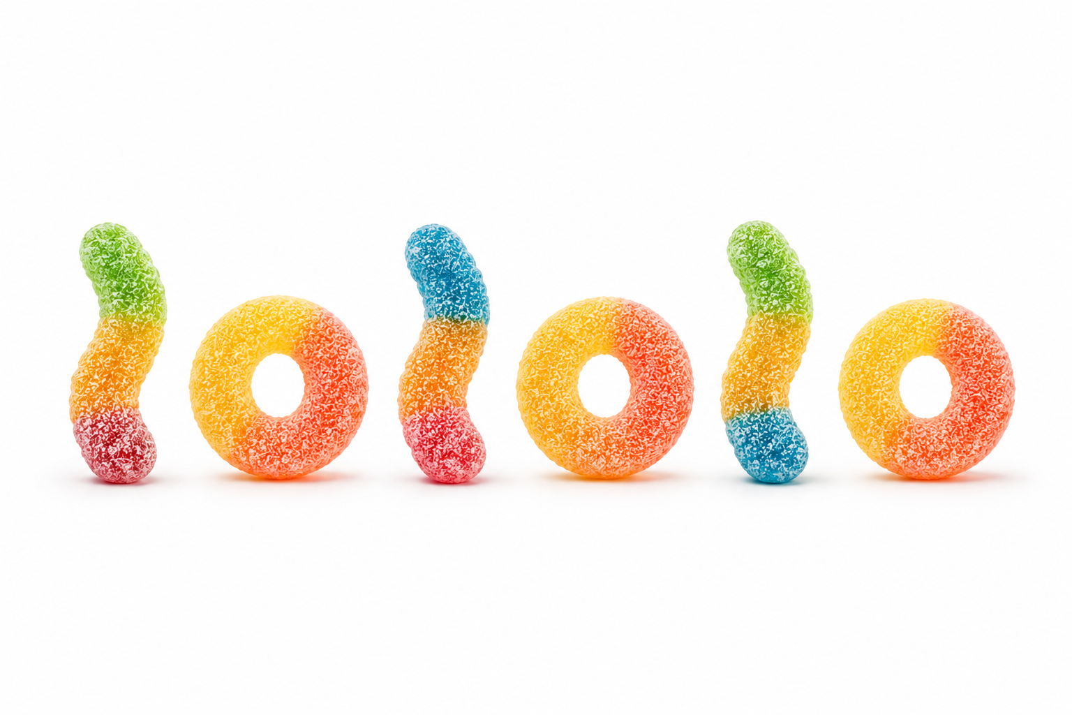 worms & peach rings Mix 400 grams